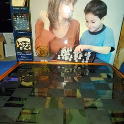 Glass And Wood 7 Game Set