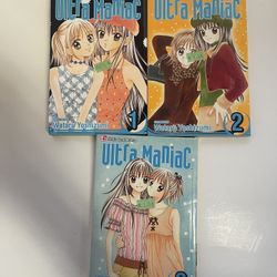 Ultra Maniac Manga Volumes Lot (3) Books 1-3 Shojo Beat Yoshizumi