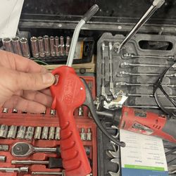 Snap-on Tools RED 4" Air Blow Gun Handle AT4101 RED HANDLE