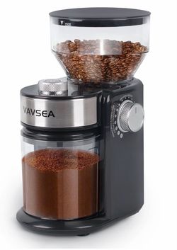 Electric Burr Coffee Grinder – 18 Grind Settings