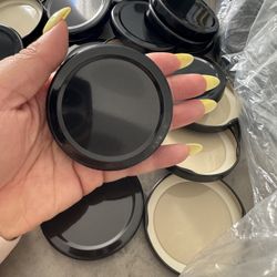 Twist Lids - Black - One Dozen
