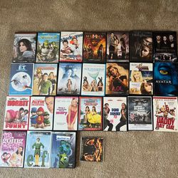 30+ DVD Movies 