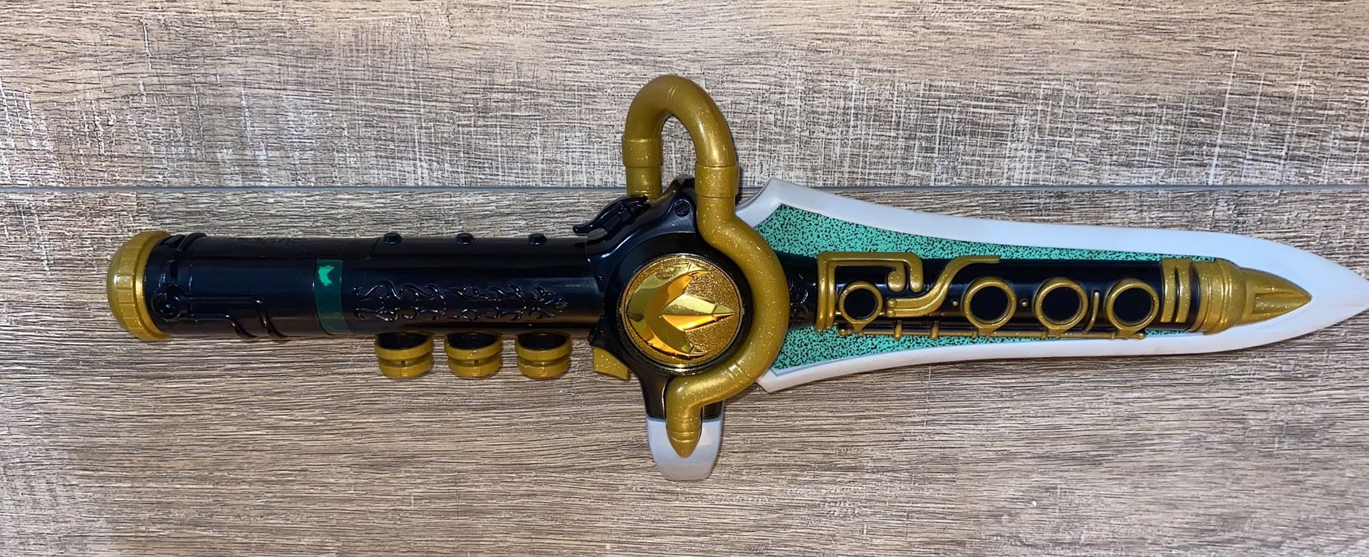 1994 Bandai Power Rangers Green Ranger Dagger (Not Working)