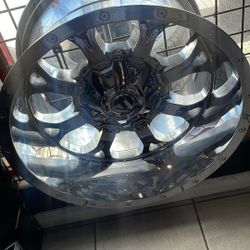 20 x 12 fuel, Crome wheels Ford and Chevy