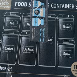 Food Storage Container 7piece Set 