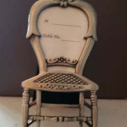 Chair Place Setting Favor