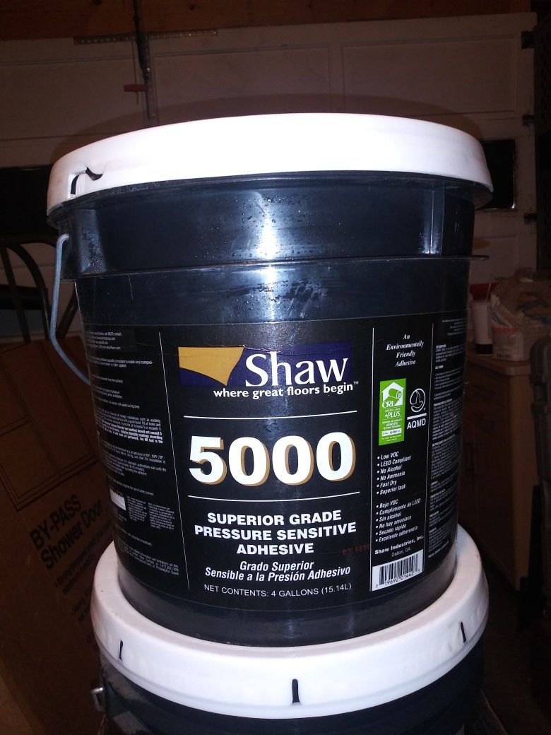 Shaw 4 gallon Pressure Sensitive Adhesive