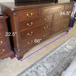 Vintage HENKEL HARRIS Mahogany Bedroom Set