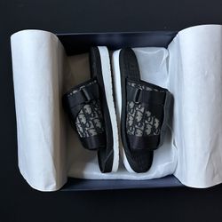 Dior Alpha Sandal Oblique Jacquard