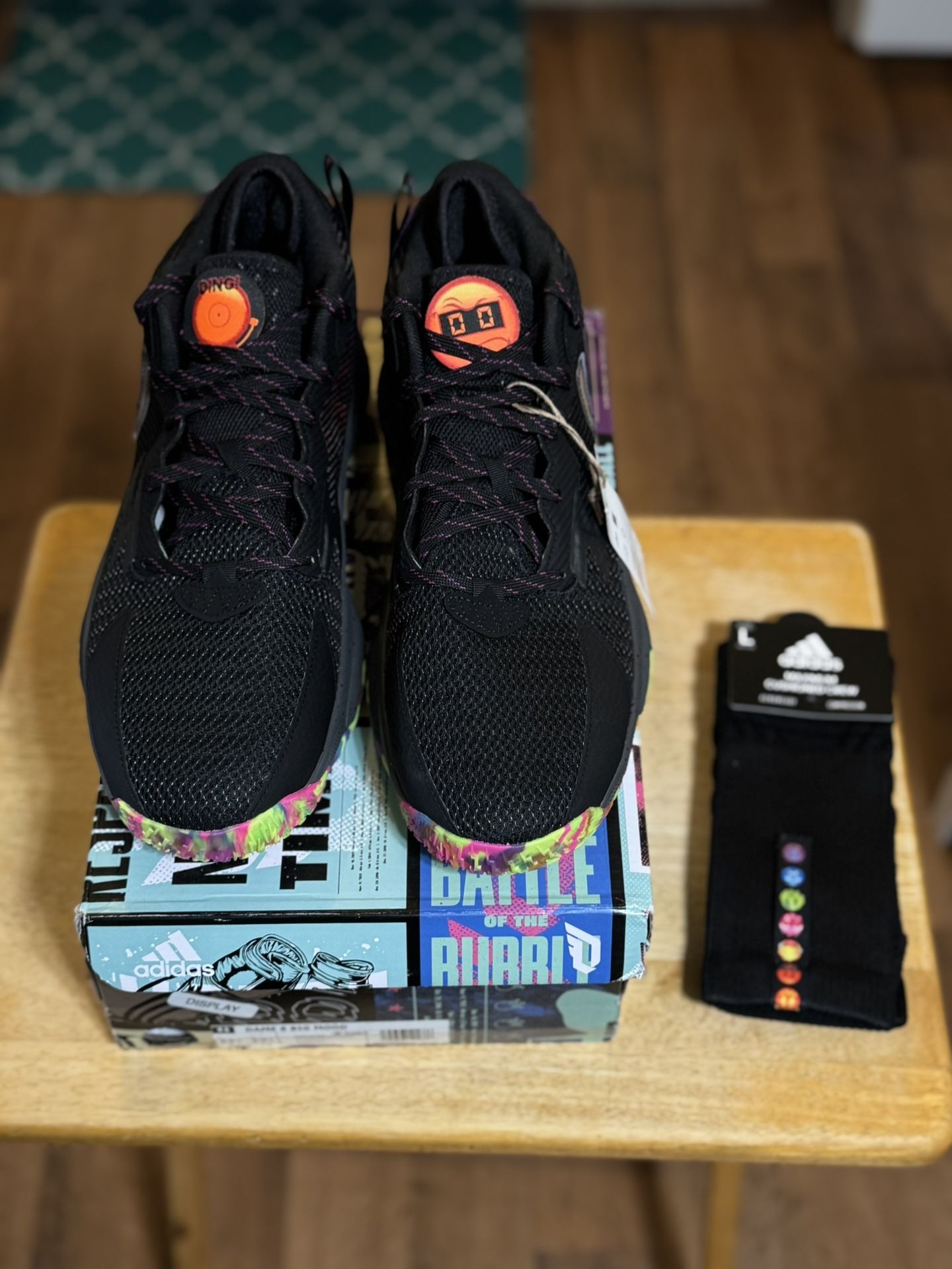 Adidas Dame 7 Emoji Size 11.5