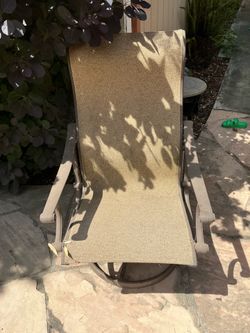 Metal outdoor furniture