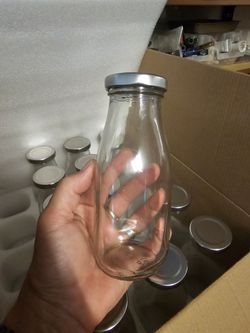 Mini milk jars 8oz.