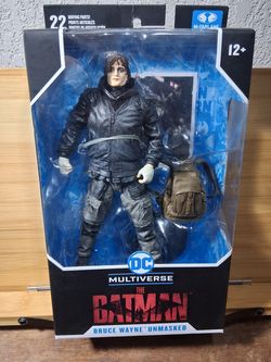 BRUCE WAYNE UNMASKED McFarlane DC Multiverse
