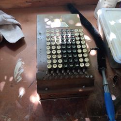 Antique Comptometer Adding Machine