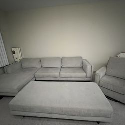 Living room sofa set