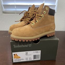Kids Timberland Boots Size 12c