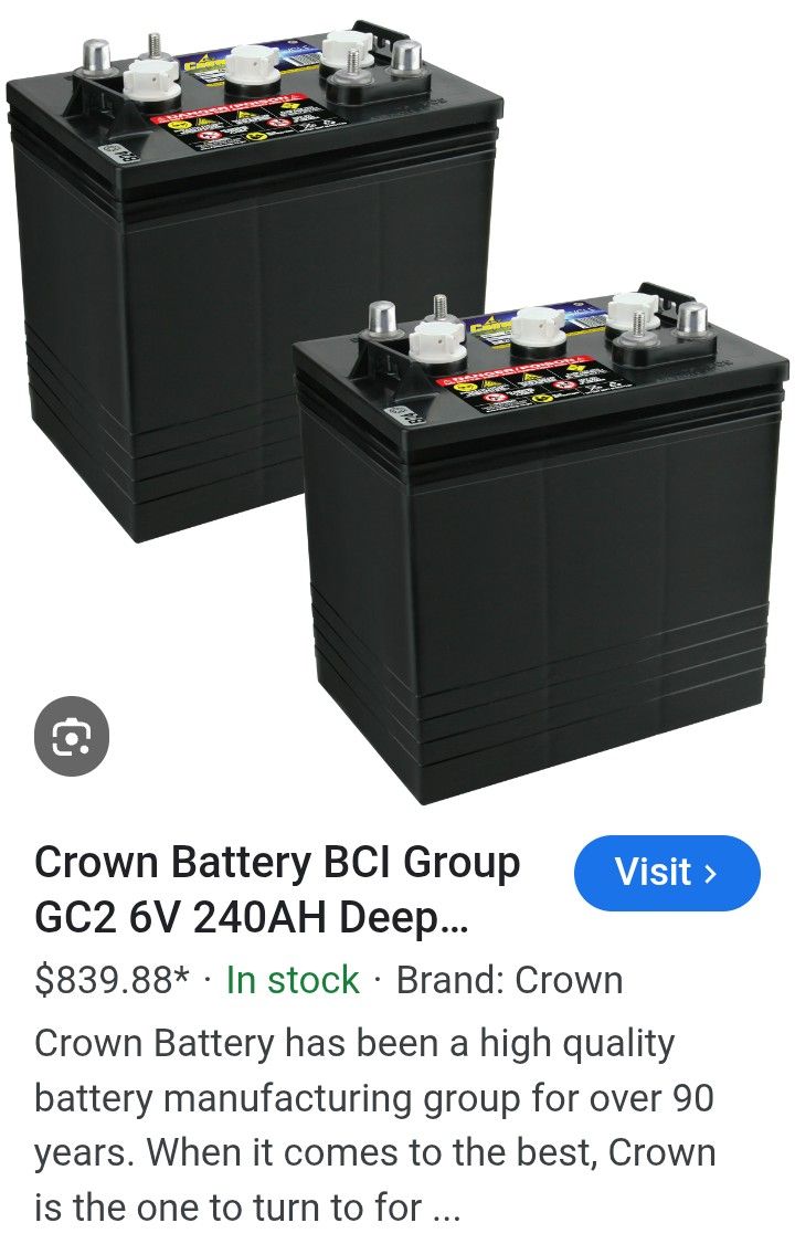 6 volt batties