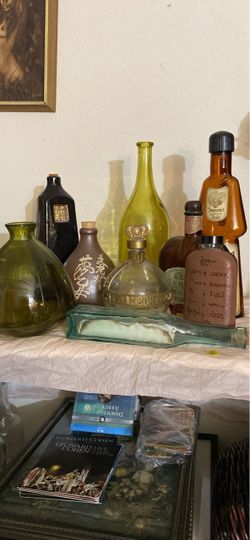 9- Vintage Bottles FOR ONE PRICE