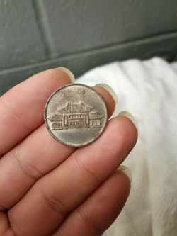 1949 China Yunnan Province 20 Cents Silver Coin from the 38th year of the Republic of China.