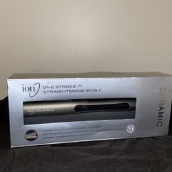 ion one stroke flat iron 1inch 