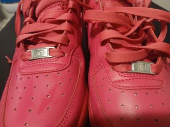 Pink Air Force Ones size 8 1/2