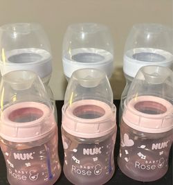 NUK and Playtex Baby Bottles