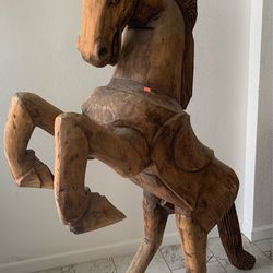 Wooden horse