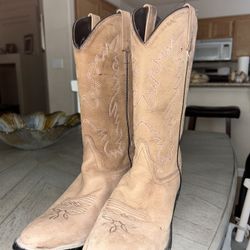 Leather Cowgirl Boots