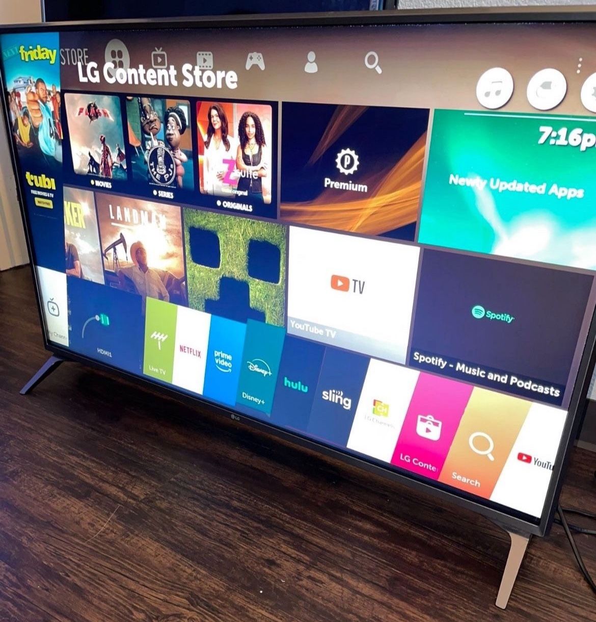 65”LG webOS 4K 2160p UHD Smart Tv WiFi Model 65UJ6300