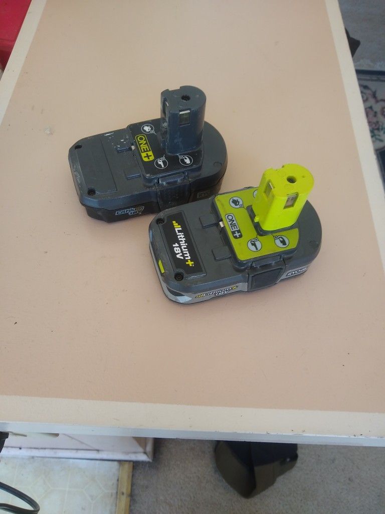 Ryobi Batteries 