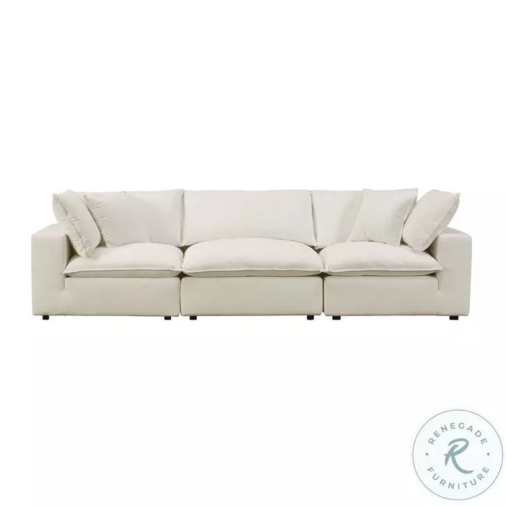 Cali Natural Performance Fabric Modular Sofa