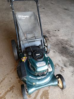 Craftsman Push Lawnmower,  Runs Great! Easy Start! Free delivery!