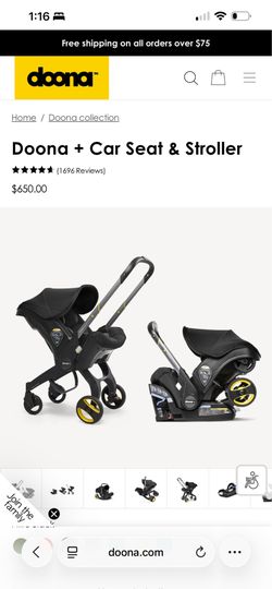 doona car seat + stroller