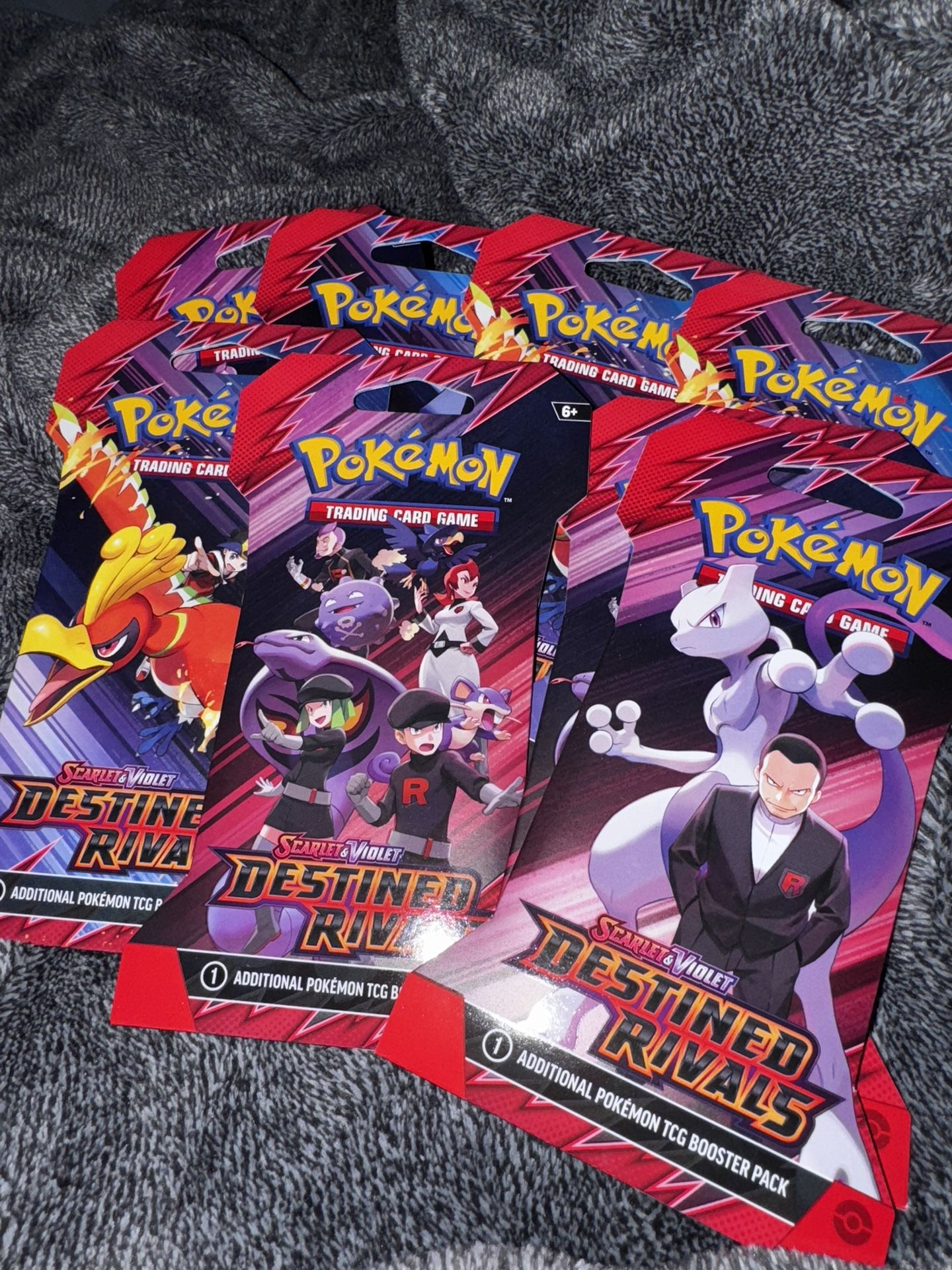 Destined Rivals Pokémon Card Booster Packs