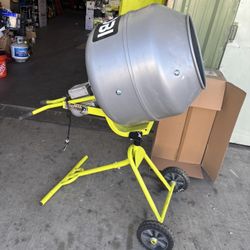 RYOBI 5.0 cu. ft. Portable Concrete Mixer