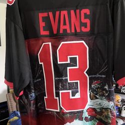 Mike Evans Super Bowl 55 Artwork Jersey New Xl 