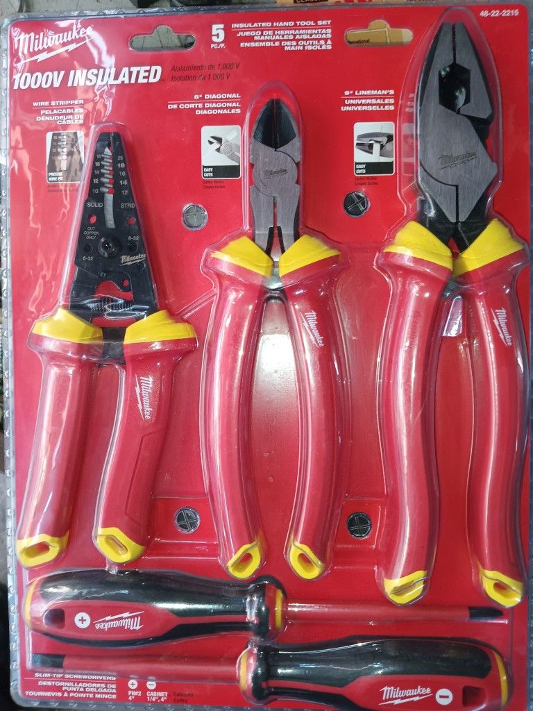 Milwaukee Electrical Pliers Set $90 OBO 