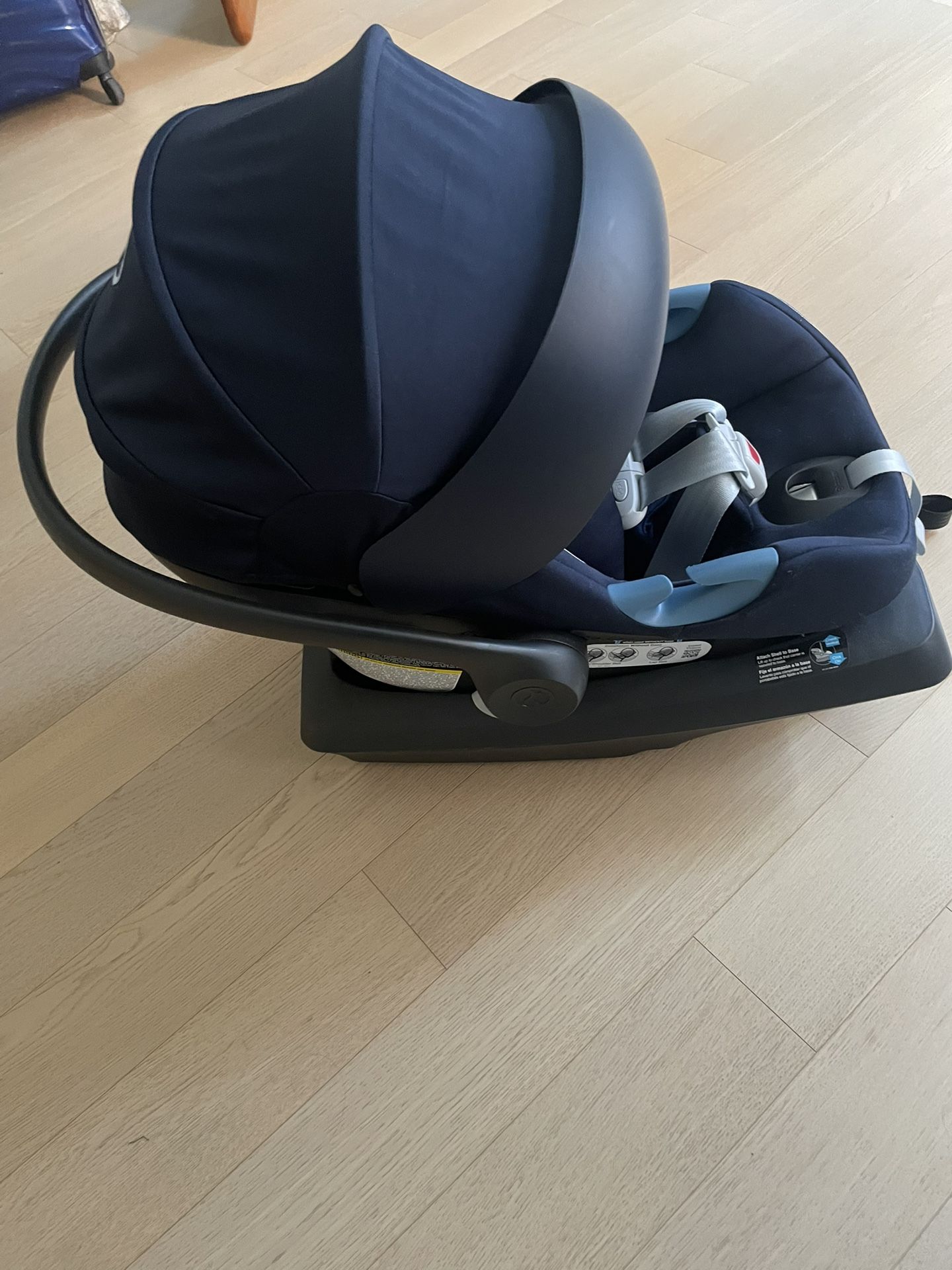 Cybex Aton G Infant Car Seat with Base – Ocean Blue (Like New, 2023 Model
