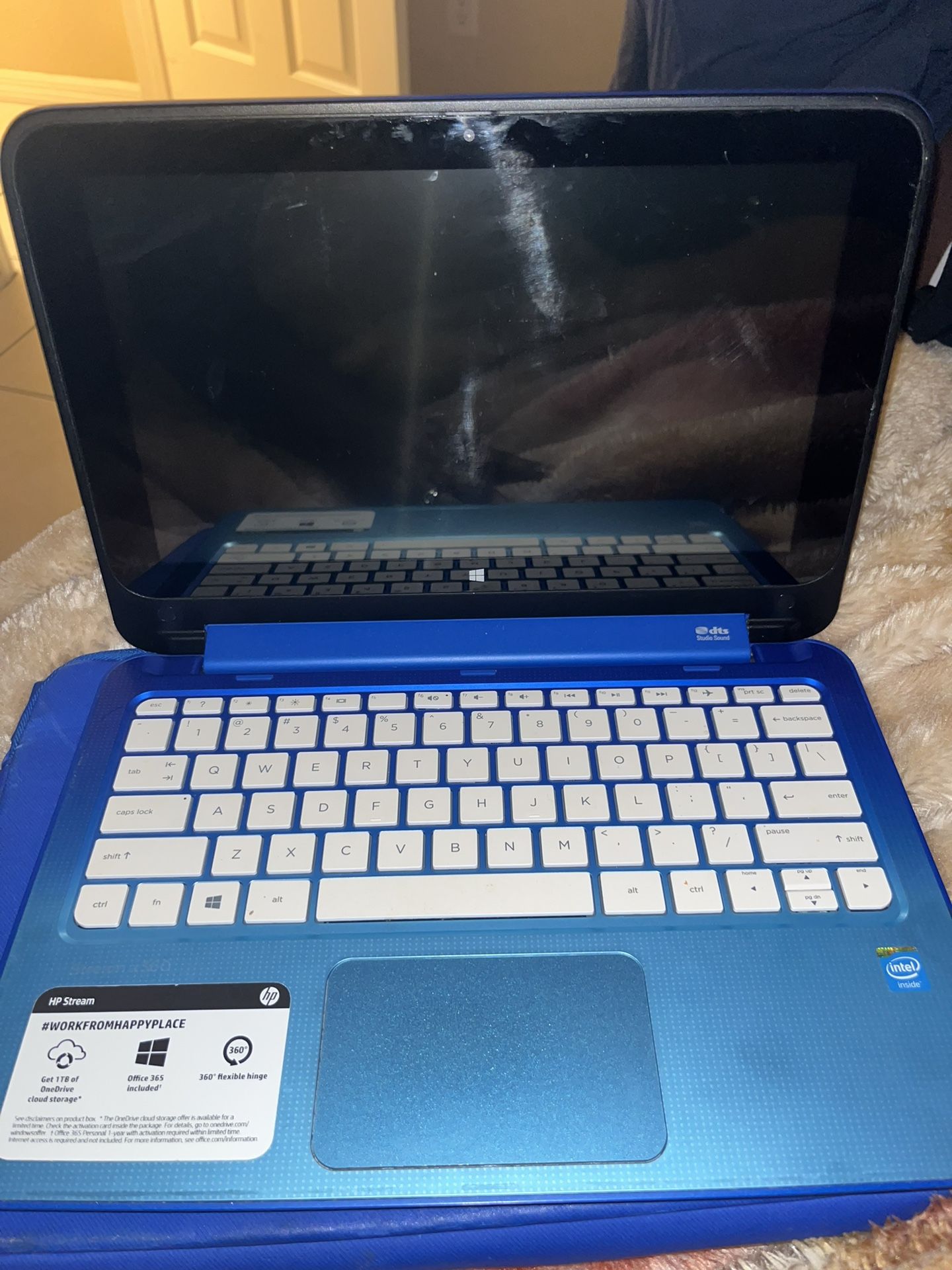 Hp Blue Laptop