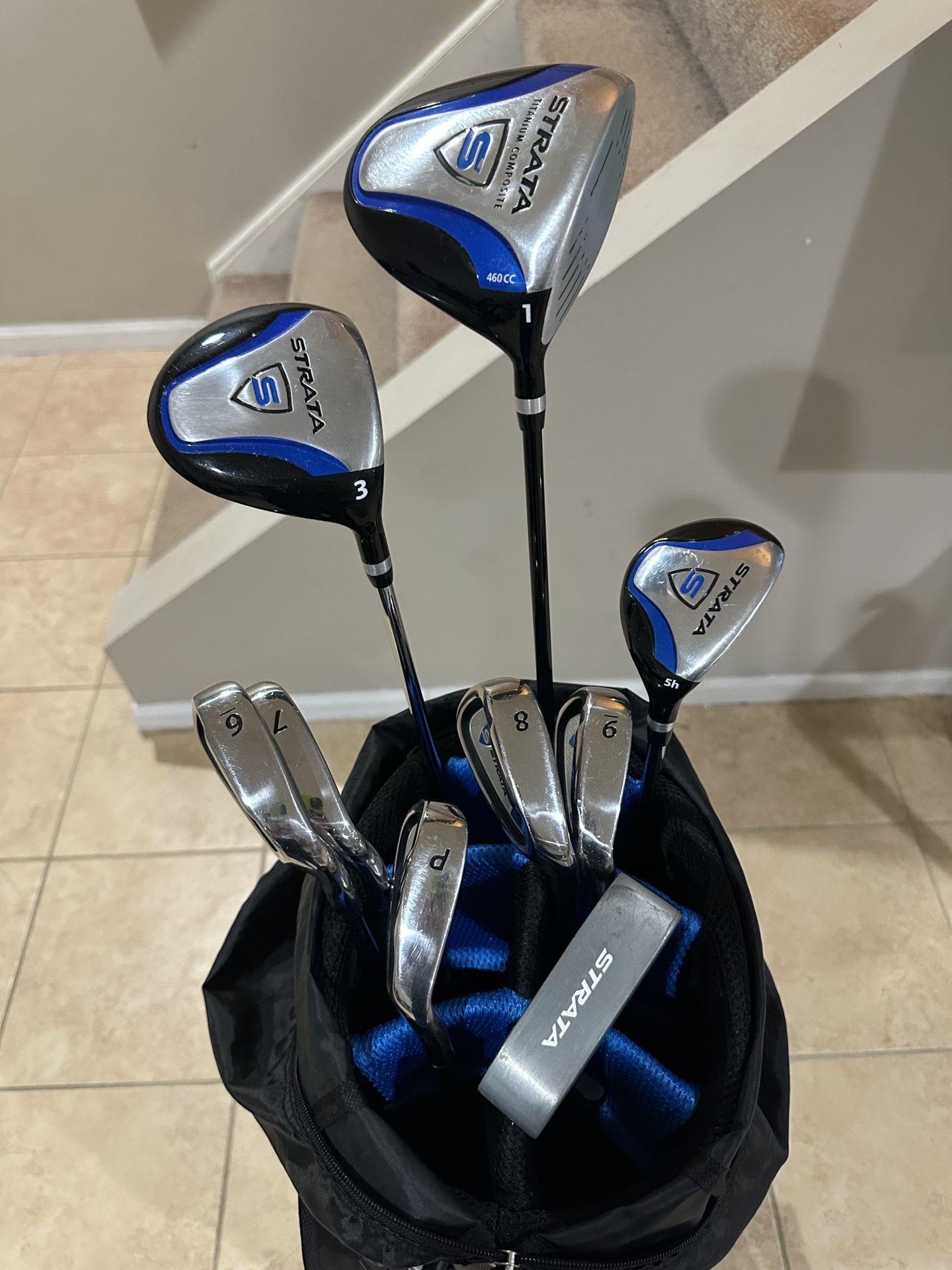 Callaway Men's Strata 12-Piece Golf Club Set | Right Hand | Used Good Condition