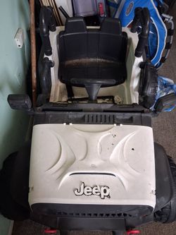 Child's play jeep.