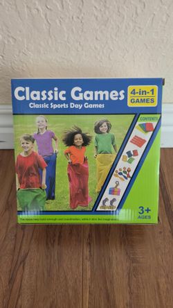 Classic Games 4 in 1, Brand New.