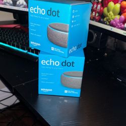 Gen 3 Amazon Echo Dot Black Smart Speaker Alexa Wi-Fi Far-Field Voice Control