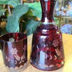 Vintage  Glass Set