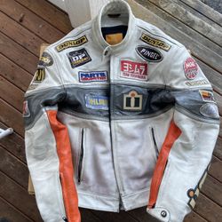 Vintage ICON Neo Daytona Motorcycle Jacket Sz 44