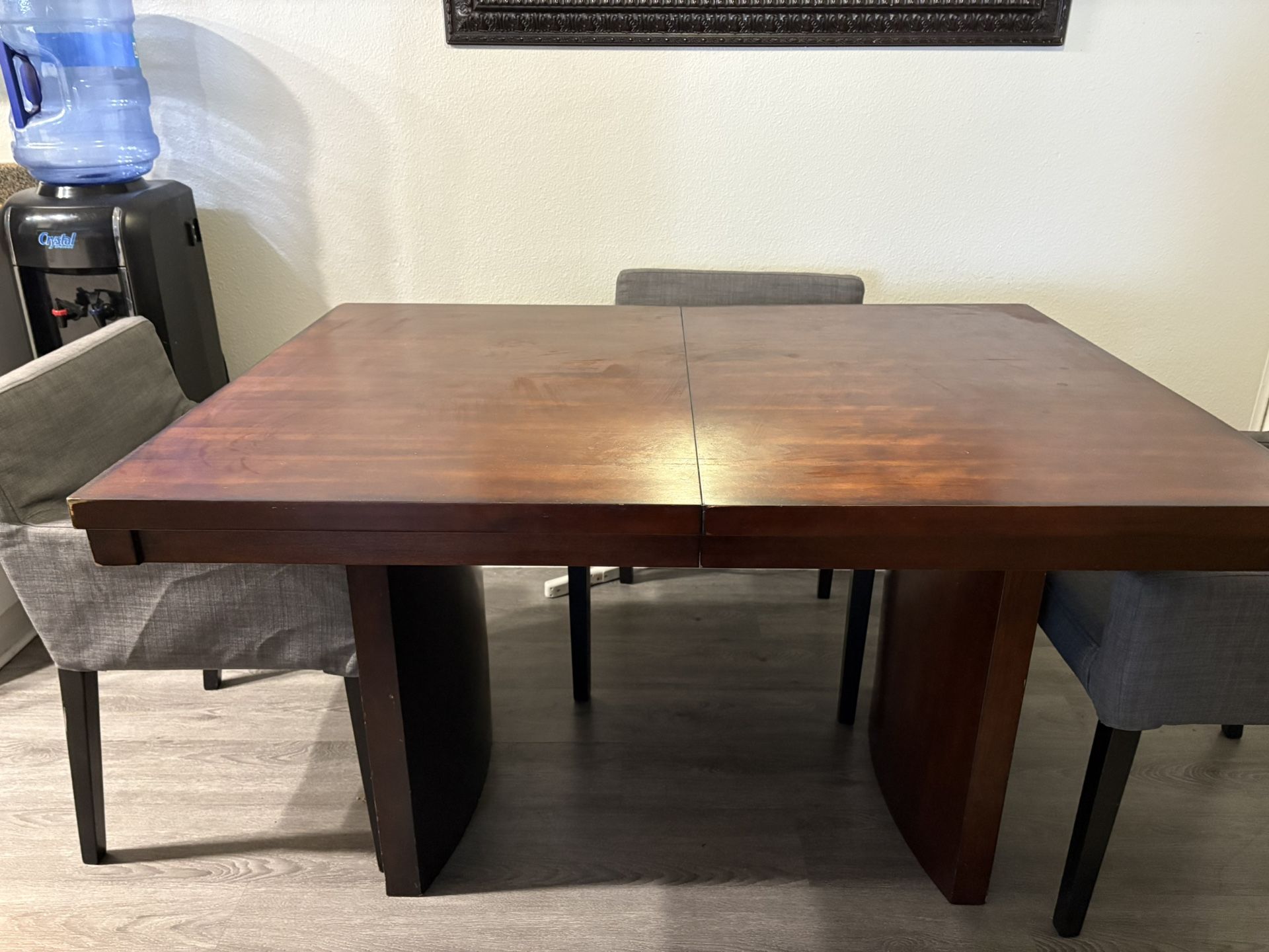 Dining Table With Chairs (4)