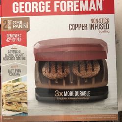 George Foreman Panini Or Grill Press