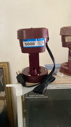 Swamp cooler water pump