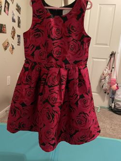 Girls Rose Dress