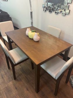 Top brown dining set